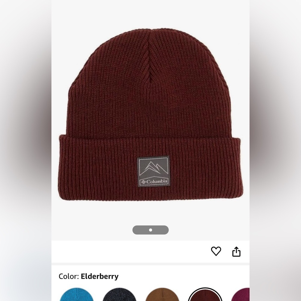 Columbia Whirlibird Cuffed Beanie Hat unisex